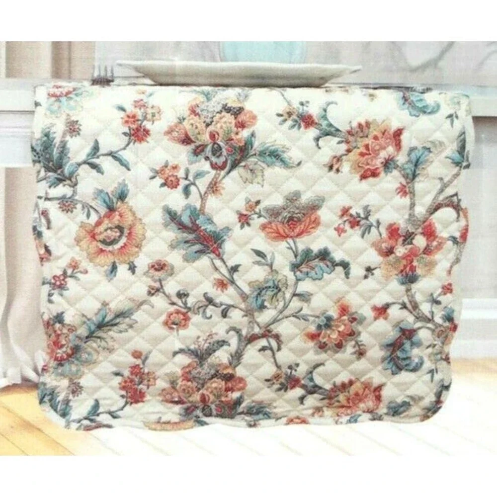 Waverly Catherine Apricot Table Runner French Country Reversible Quilted 13x72